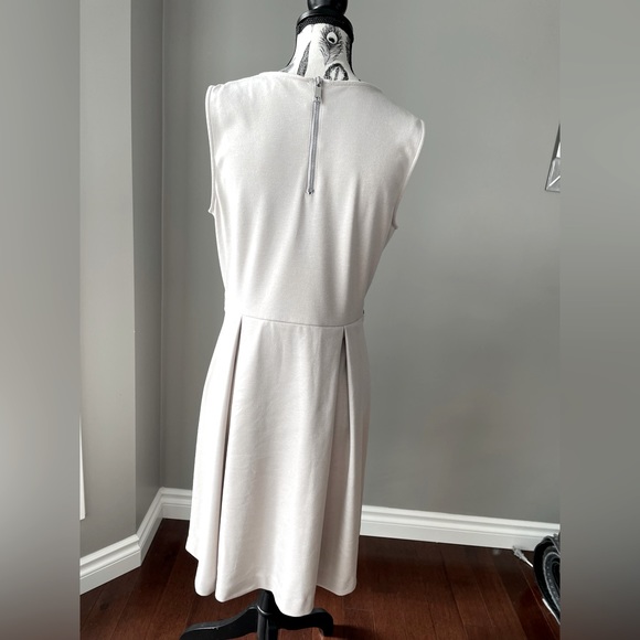 Marc New York - Beige/Cream Fit n Flare Dress - Picture 2 of 6